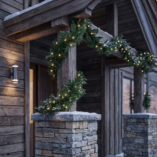 Flexible decoration for indoors and outdoors