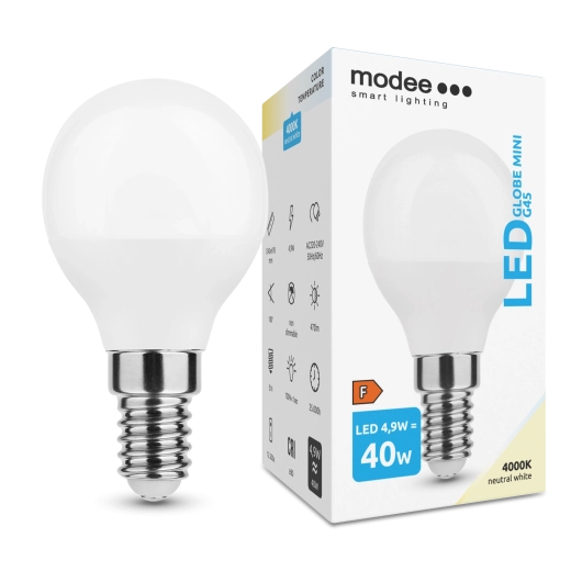 Modee LED Globe Mini G45 4.9 W E14 neutral white