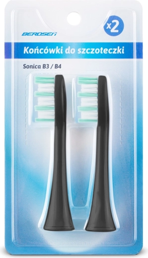 Replacement Heads for Sonic Toothbrush BERDSEN B3, 2 pcs