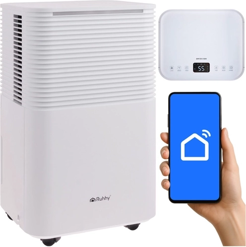 Ruhhy Dryzix 500 Air Dehumidifier with Wi‑Fi 12 l/24 h