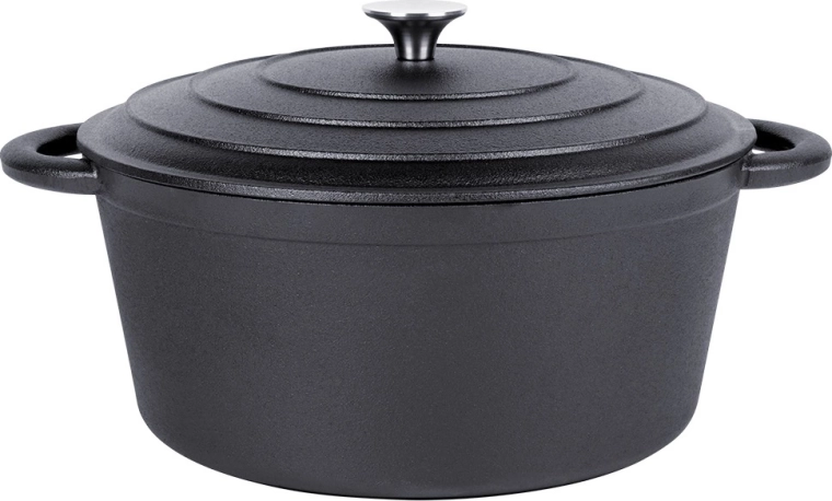 Izturīgs vāks ar nerūsējoša tērauda rokturi