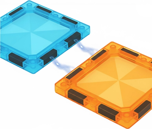 Spēcīgi magnēti stabilai un vieglai būvēšanai