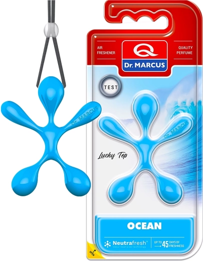 Dr. Marcus Lucky Top Car Air Freshener Ocean