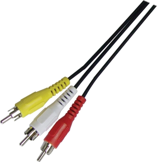 Sencor audio kabelis 3× RCA uz 3× RCA, 1,5 m