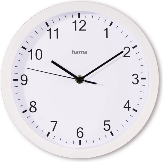 Sienas pulkstenis Elba 25 cm, balts