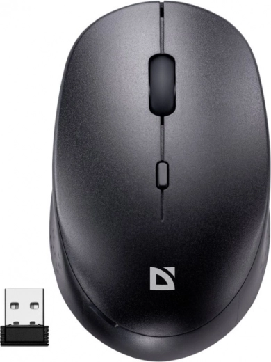 Defender Auris MB-027 Wireless Silent Mouse – Black