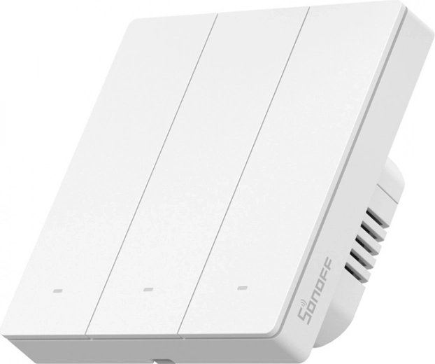 Viedais skārienjutīgais sienas slēdzis Zigbee, 3 kanāli SONOFF ZBM5 86W
