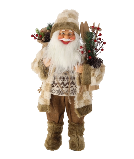 Ziemas stils ar slēpēm