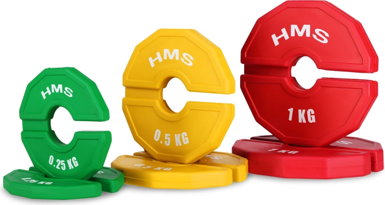 Progresīvi frakcionētie diski HMS TSN 2 × 0,25 kg