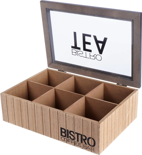 Pārskatāma kārtošana 6 nodalījumos