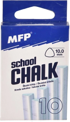 Dustless White Chalk (10 pcs)