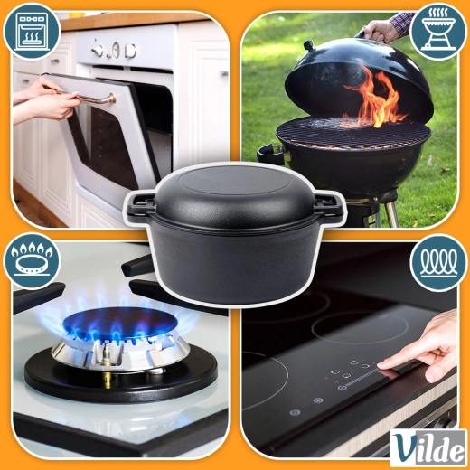 Saderīgs ar visiem siltuma avotiem