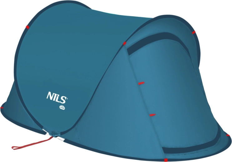 Pašizvēršama pludmales telts NILS Camp, zila
