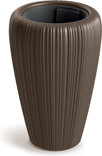 Puķupods OROBO 39,5 cm lazdu rieksta tonī