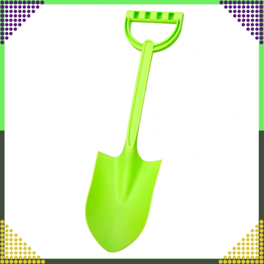 Plastmasas bērnu smilšu lāpstiņa 51 cm – zaļa