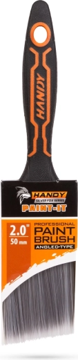 Ergonomic handle with hanging hole