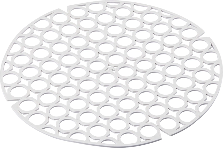 Elastic round sink grid, white, 27.5 cm