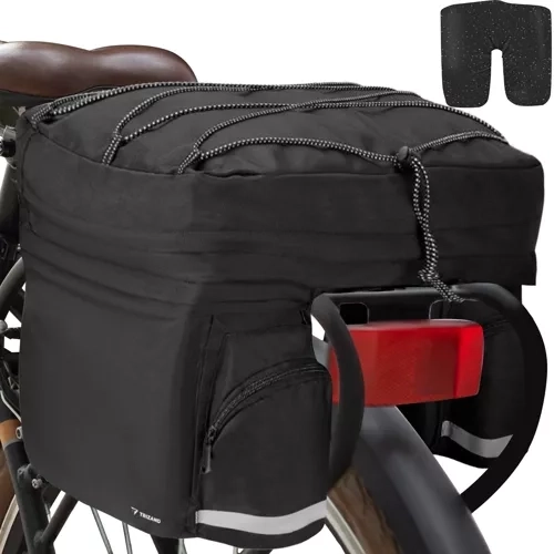 Trizand 23798 Liela velosomas bagāža 60 l, melna