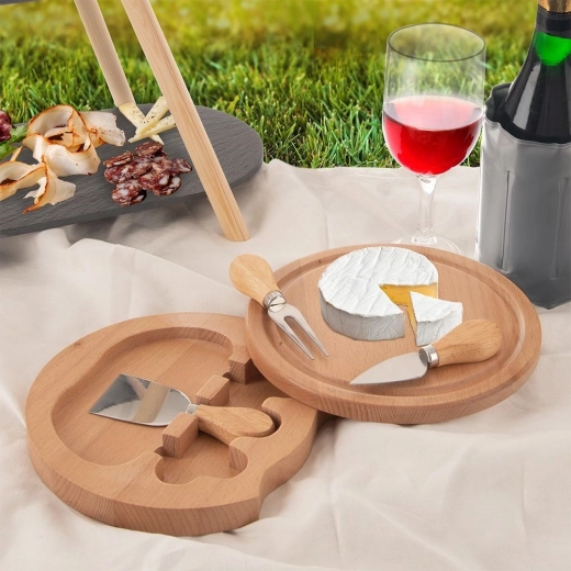 Stylish serving at home or on a picnic