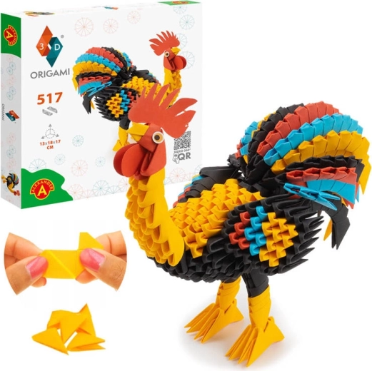 Alexander Creative Set Origami 3D Rooster