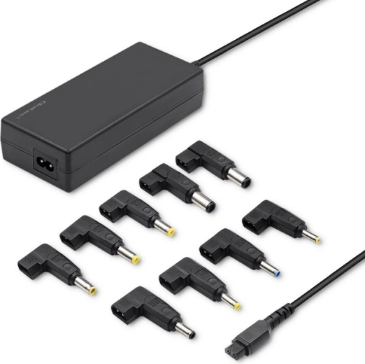 Universal Automatic Power Adapter 65 W with 9 Interchangeable Tips
