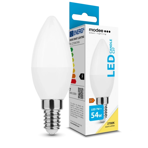 LED sveces spuldze 7 W E14 2700 K 700 lm 200° Modee Lighting