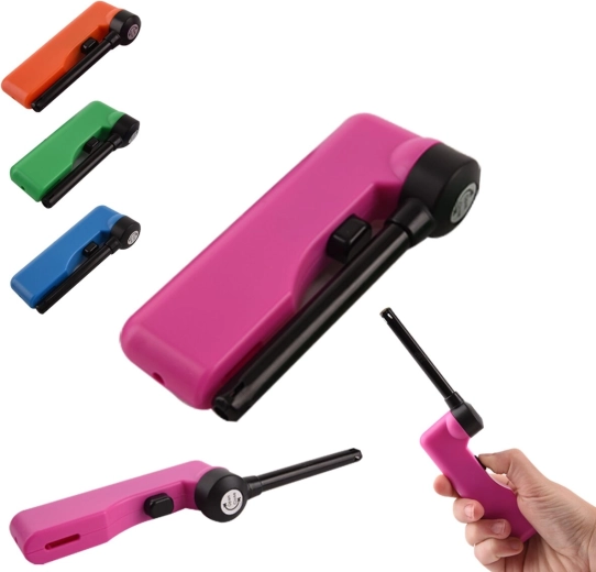Swivel Gas Lighter BBQ Mix