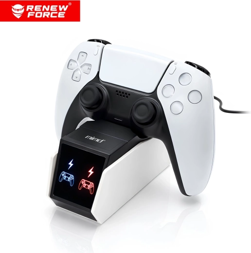 Uzlādes stacija PlayStation 5 DualSense kontrolieriem