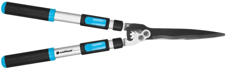 Teleskopiskās dzīvžoga šķēres CELLFAST IDEAL 62–80 cm