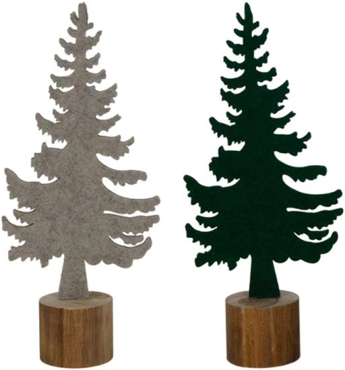 Ziemassvētku dekorācija eglīte 23 cm (2 varianti)