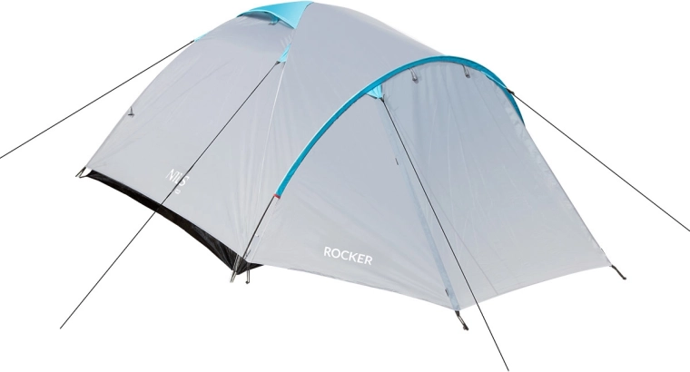 Tūristu telts NILS Camp Rocker pelēka