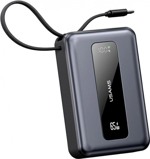 USAMS 20000mAh 65W XH sērijas ārējā baterija (powerbank)
