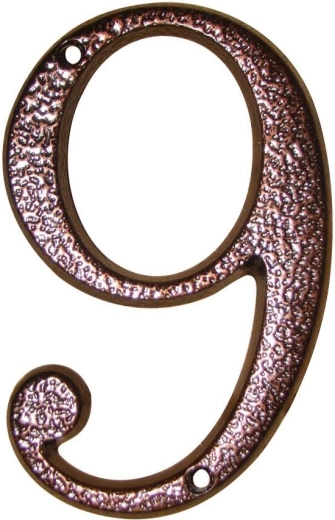 House Number 9, brown, zinc