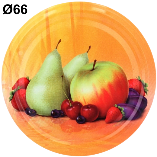 Canning lid RTS Twist-Off 66 mm Fruits – Pear