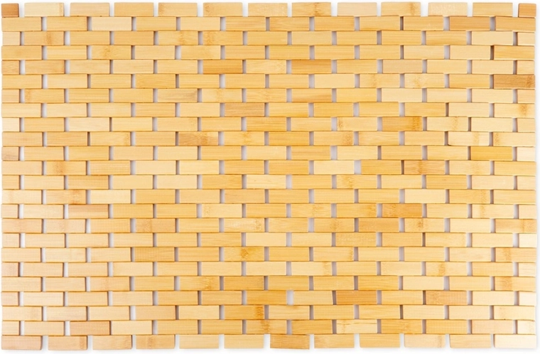 Bamboo Non-Slip Bathroom Mat 80 × 50 cm Vilde