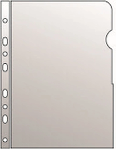 Transparent document cover A5