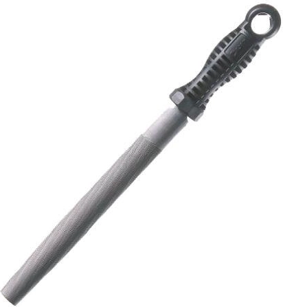Viegls plakans vīles PZP 250/1, 25 × 8 mm, krusta zāģējums