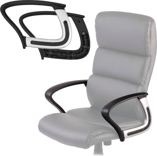 Black armrests for EG-228 office chair