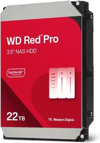 WD Red Pro 22TB cietais disks 3,5'