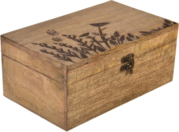 Uzglabāšanas kaste Mango Louka, liela 26 × 16 × 11 cm