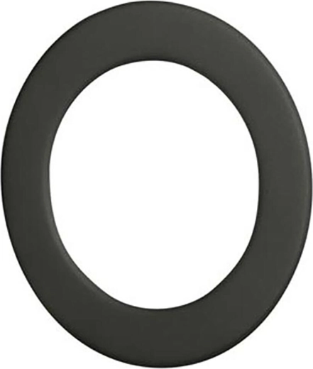 Dūmu rozete 200 mm, tērauds 1,0 mm, melna
