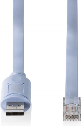Direct USB-A → RJ45 for console interface