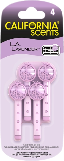 Car air freshener for air vent L.A. Lavender – CALIFORNIA SCENTS