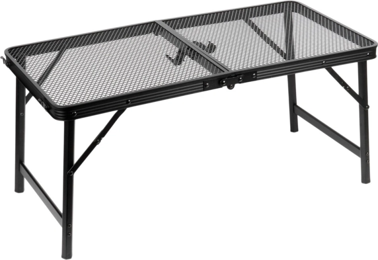 Durable perforated tabletop and lightweight frame