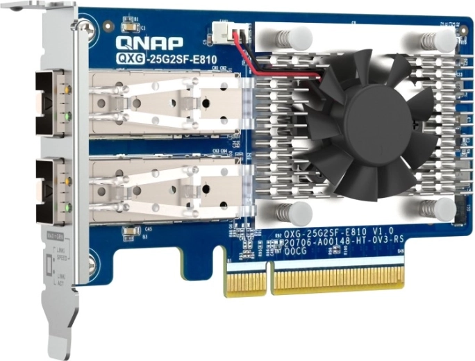 QNAP QXG-25G2SF-E810 Network Card 2× 25GbE SFP28 PCIe