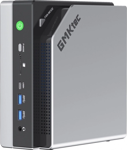 Mini PC GMK EVO‑X1 with AMD Ryzen AI 9 HX 370, 128 GB RAM and 2 TB SSD
