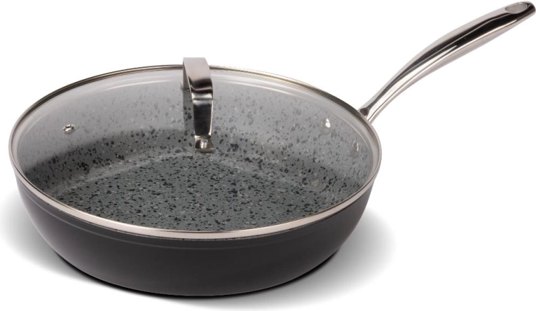 Lamart granite frying pan with lid 28 cm