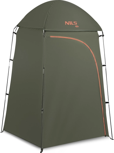 Saliekama pārģērbšanās un dušas kabīne NILS Camp, zaļa