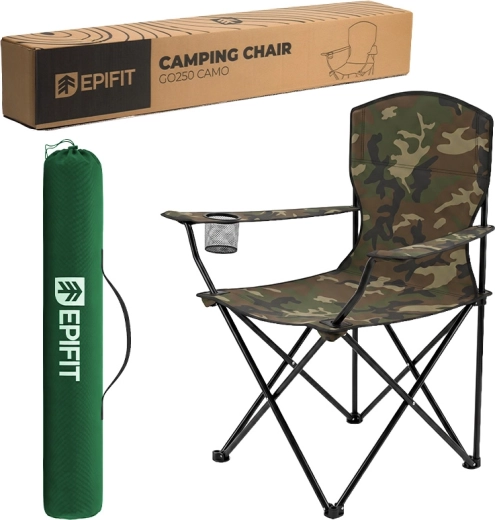 GO250 Camo Camping Chair