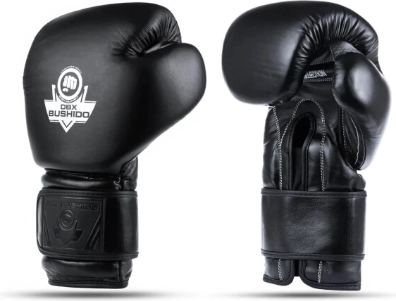 Boksa cimdi DBX BUSHIDO ProFight no liellopu ādas – B-profight